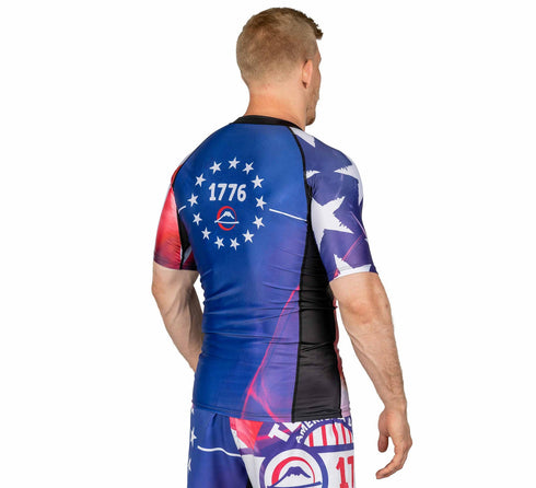 Fuji Americana 1776 Short Sleeve Rashguard